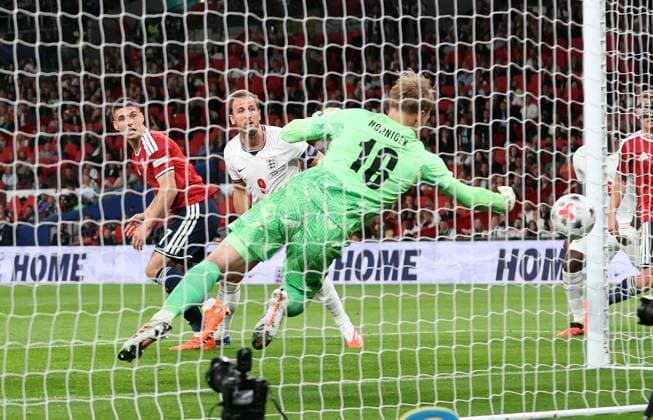 Harry Kane of England scores a goal to make the score 3-0 England v Czechia, UEFA Nations League, Football, Wembley Stadium, London, UK - 06 Oct 2026London Wembley Stadium United Kingdom  Copyright: xKieranxMcManus Shutterstockx 17188818as