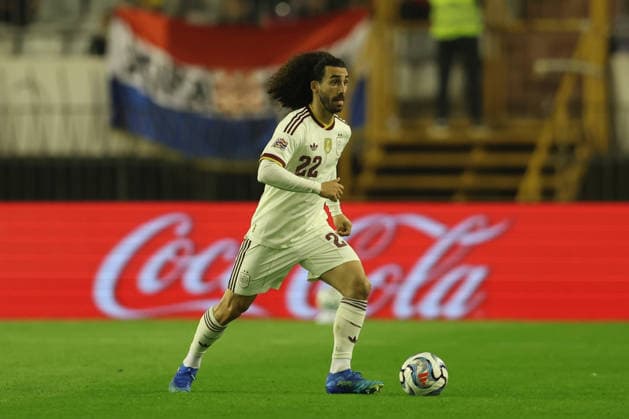 SPLIT, CROATIA - OCTOBER 06: Marc Cucurella of Spain national team, Nationalteam controls the ball during the UEFA Nations League Group A3 match between Croatia and Spain at Stadion Poljud on October 06, 2026 in Split, Croatia. Photo SFSI Croatia national team v Spain National team - UEFA Nations League 2026 27 Copyright: xSFSIx