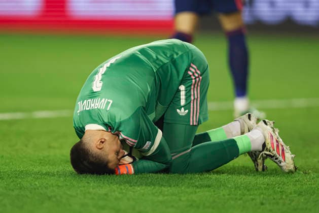 Dominik Livakovic seen during Nations League Division A game between National teams of Croatia and Spain (Grzegorz Wajda Ball Raw Images) Zenica Biline Polje Bosnia and Herzegovina Copyright: xGrzegorzxWajdax grzegorzwajda_croatia_spain_2627_2-17