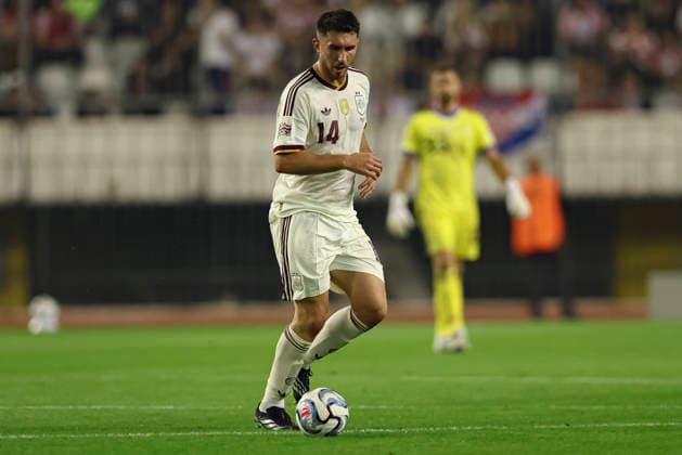 Aymeric Laporte seen during Nations League Division A game between National teams of Croatia and Spain (Grzegorz Wajda Ball Raw Images) Zenica Biline Polje Bosnia and Herzegovina Copyright: xGrzegorzxWajdax grzegorzwajda_croatia_spain_2627_2-3