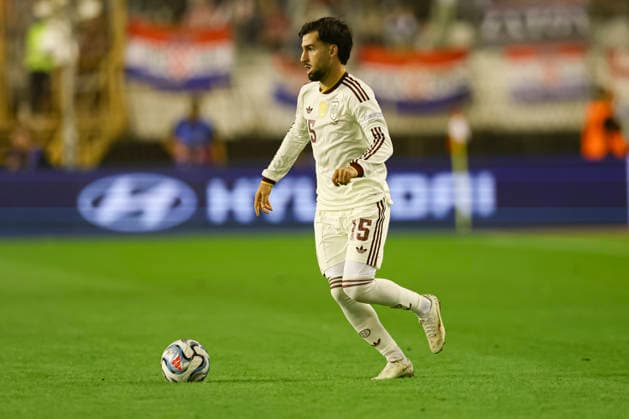 Alejandro Alex Baena seen during Nations League Division A game between National teams of Croatia and Spain (Grzegorz Wajda Ball Raw Images) Zenica Biline Polje Bosnia and Herzegovina Copyright: xGrzegorzxWajdax grzegorzwajda_croatia_spain_2627_2-7