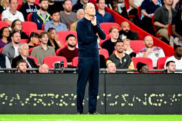 England v Czechia, UEFA Nations League England manager Thomas Tuchel during the UEFA Nations League match between England and Czechia at Wembley Stadium, London, UK on 6 October 2026. London Wembley Stadium Greater London UK Editorial use only , Copyright: xDennisxGoodwinx PSI-24957-0054