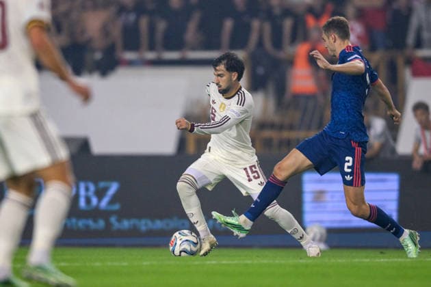 Croatia v Spain - UEFA Nations League 2026 27 Group A3 MD4 Alejandro Baena Rodriguez of Spain runs with the ball during the UEFA Nations League 2026 27 group phase match between Croatia and Spain at Stadion Poljud on October 6, 2026 in Split, Croatia.  IgorxSoban PIXSELL