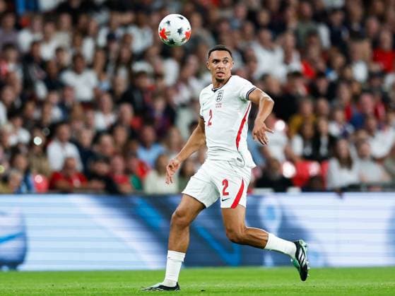 Trent Alexander-Arnold of England controls the ball England v Czechia, UEFA Nations League, Football, Wembley Stadium, London, UK - 06 Oct 2026London Wembley Stadium United Kingdom  Copyright: xMattxImpey Shutterstockx 17188908fi