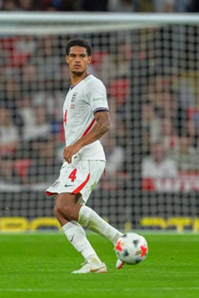 LONDON, ENGLAND OCTOBER 06 - Jarell Quansah of England during the UEFA Nations League game between England and Czechia at Wembley Stadium on October 06, 2026 in London, England. (Photo by Keeran Marquis Sports Press Photo) Copyright: xKeeranxMarquis SPPx Sportspressphoto_SPR247367