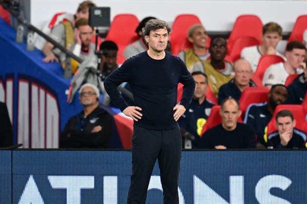 England v Czechia, UEFA Nations League Czechia manager Santi Denia during the UEFA Nations League match between England and Czechia at Wembley Stadium, London, UK on 6 October 2026. London Wembley Stadium Greater London UK Editorial use only , Copyright: xDennisxGoodwinx PSI-24957-0057