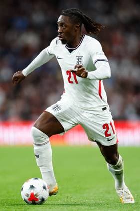 Eberechi Eze of England dribbles with the ball at his feet England v Czechia, UEFA Nations League, Football, Wembley Stadium, London, UK - 06 Oct 2026London Wembley Stadium United Kingdom  Copyright: xMattxImpey Shutterstockx 17188908fy