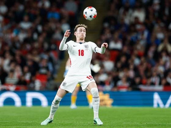 James Garner of England controls the ball England v Czechia, UEFA Nations League, Football, Wembley Stadium, London, UK - 06 Oct 2026London Wembley Stadium United Kingdom  Copyright: xMattxImpey Shutterstockx 17188908fx