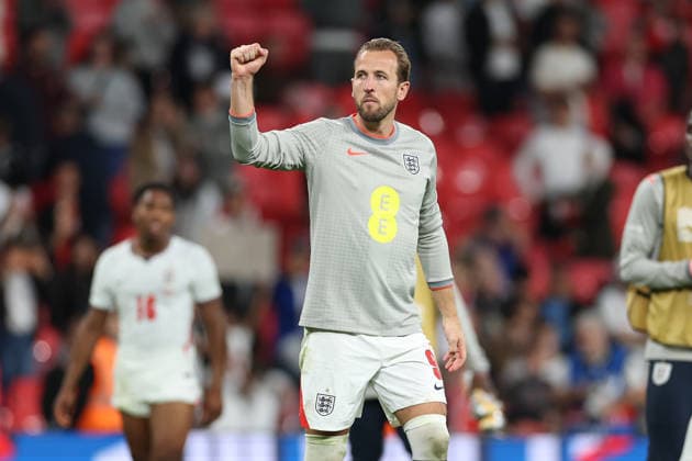 England v Czech Republic, UEFA Nations League Harry Kane of England celebrates the victory after the England v Czech Republic UEFA Nations League Group 3 match at Wembley Stadium, London, England on 6 October 2026 Credit: Tiego Grenho Every Second Media Editorial use only. All images are copyright Every Second Media Limited. No images may be reproduced without prior permission. Copyright: xIMAGO EveryxSecondxMediax ESM-2201-0053 TiegoxGrenhox xEveryxSecondxMediax