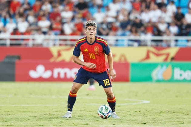 Alex Valle (ESP), OCTOBER 6, 2026 - Football Soccer : UEFA Under-21 Championship 2027 qualifying round match between U21, U 21 Spain - U21 Romania at the Estadi Municipal de Can Misses in Ibiza, Spain. Noxthirdxpartyxsales  aflo_353884007 MutsuxKawamorix
