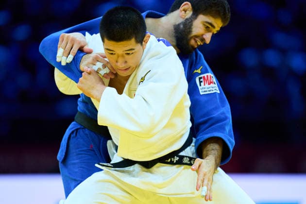(L-R) Ryuga Tanaka (JPN), Makhmadbekov Makhmadbek (UAE), OCTOBER 6, 2026 -Judo : World Judo Championships BAKU2026 Mens -73kgFinal match at National Gymnastics Arena in Baku, Azerbaijan. Noxthirdxpartyxsales  aflo_353808211 KenxAsakurax