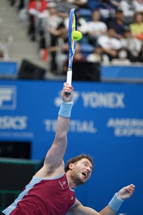 Alfie HEWETT (GBR), OCTOBER 6, 2026 - Tennis : Kinoshita Group Japan Open Tennis Championships 2026 WHEELCHAIR EXHIBITION MATCH at Ariake Coliseum, Tokyo, Japan. Noxthirdxpartyxsales  aflo_353702916 KenjiroxMatsuox