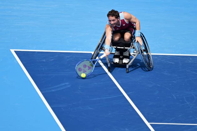 Alfie HEWETT (GBR), OCTOBER 6, 2026 - Tennis : Kinoshita Group Japan Open Tennis Championships 2026 WHEELCHAIR EXHIBITION MATCH at Ariake Coliseum, Tokyo, Japan. Noxthirdxpartyxsales  aflo_353702927 KenjiroxMatsuox