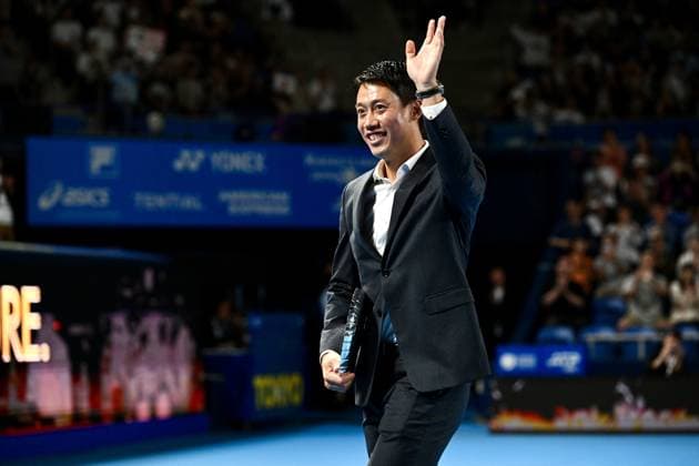 Kei Nishikori, OCTOBER 6, 2026 - Tennis : Kinoshita Group Japan Open Tennis Championships 2026 Kei Nishikori Tribute Ceremony at Ariake Coliseum, Tokyo, Japan. Noxthirdxpartyxsales  aflo_353749113 KenjiroxMatsuox