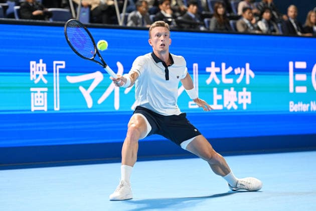 Jiri LEHECKA (CZE), OCTOBER 6, 2026 - Tennis : Kinoshita Group Japan Open Tennis Championships 2026 Men s Singles Final at Ariake Coliseum, Tokyo, Japan. Noxthirdxpartyxsales  aflo_353754116 KenjiroxMatsuox