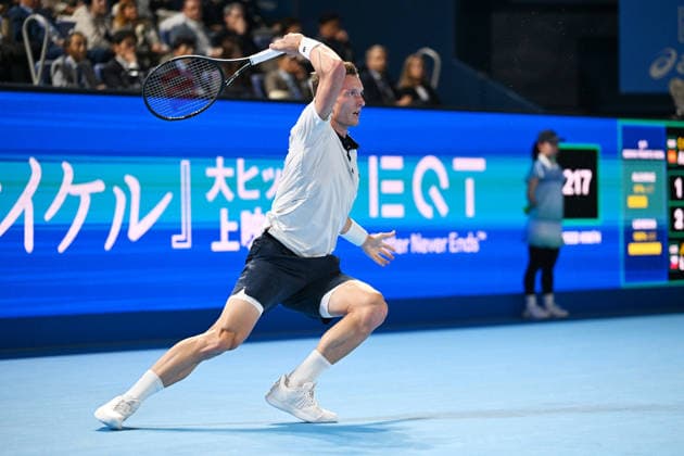 Jiri LEHECKA (CZE), OCTOBER 6, 2026 - Tennis : Kinoshita Group Japan Open Tennis Championships 2026 Men s Singles Final at Ariake Coliseum, Tokyo, Japan. Noxthirdxpartyxsales  aflo_353764648 KenjiroxMatsuox
