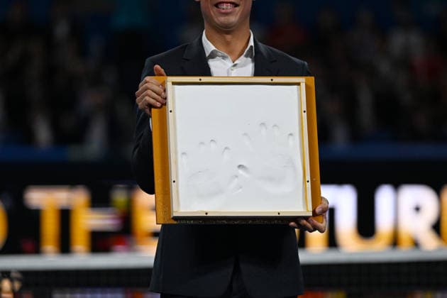 Kei Nishikori, OCTOBER 6, 2026 - Tennis : Kinoshita Group Japan Open Tennis Championships 2026 Kei Nishikori Tribute Ceremony at Ariake Coliseum, Tokyo, Japan. Noxthirdxpartyxsales  aflo_353764883 KenjiroxMatsuox