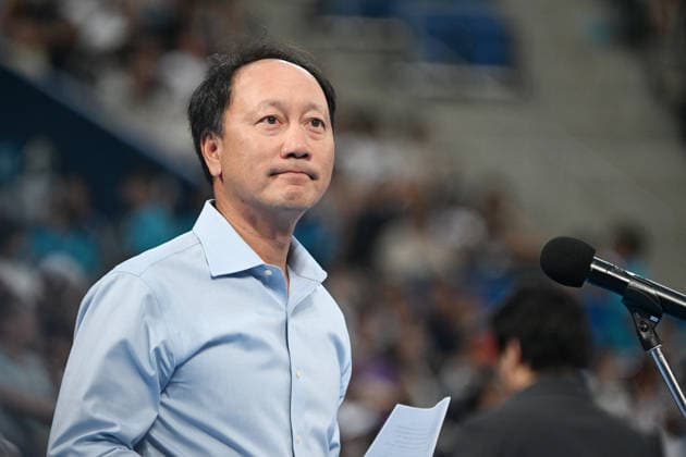 Michael Chang, OCTOBER 6, 2026 - Tennis : Kinoshita Group Japan Open Tennis Championships 2026 Kei Nishikori Tribute Ceremony at Ariake Coliseum, Tokyo, Japan. Noxthirdxpartyxsales  aflo_353766400 KenjiroxMatsuox