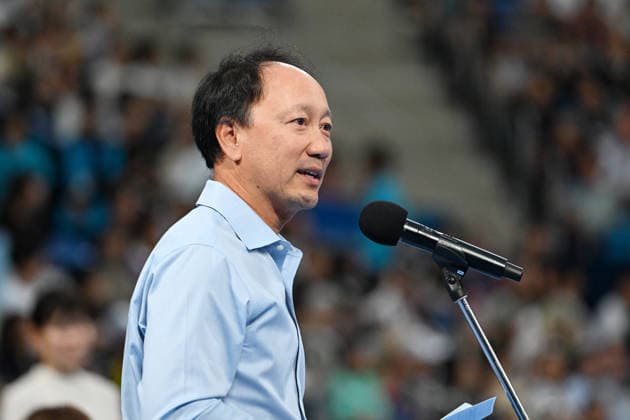 Michael Chang, OCTOBER 6, 2026 - Tennis : Kinoshita Group Japan Open Tennis Championships 2026 Kei Nishikori Tribute Ceremony at Ariake Coliseum, Tokyo, Japan. Noxthirdxpartyxsales  aflo_353767047 KenjiroxMatsuox