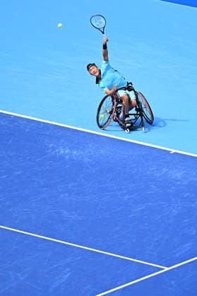 Tokito Oda (JPN), OCTOBER 6, 2026 - Tennis : Kinoshita Group Japan Open Tennis Championships 2026 WHEELCHAIR EXHIBITION MATCH at Ariake Coliseum, Tokyo, Japan. Noxthirdxpartyxsales  aflo_353700613 KenjiroxMatsuox