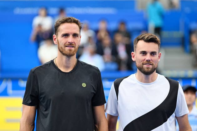 Theo ARRIBAGE & Albano OLIVETTI (FRA), OCTOBER 6, 2026 - Tennis : Kinoshita Group Japan Open Tennis Championships 2026 Men s Doubles Award ceremony at Ariake Coliseum, Tokyo, Japan. Noxthirdxpartyxsales  aflo_353767209 KenjiroxMatsuox