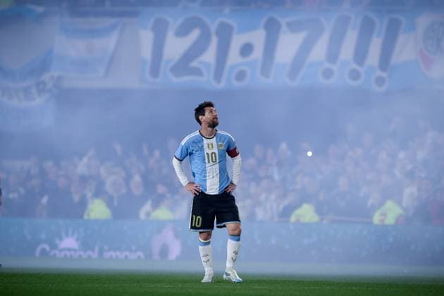October 6, 2026, Buenos Aires, Buenos Aires, Argentina: Lionel Messi of Argentina seen during the match between Argentina and Benin International Friendly, Länderspiel, Nationalmannschaft match, The last match of Messi with Argentina national team, Nationalteam Buenos Aires Argentina - ZUMAs197 20261006_aaa_s197_132 Copyright: xRobertoxxTuerox