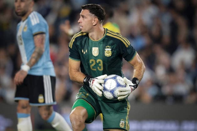 Emiliano Martinez Argentina vs Benin Fecha: 06 10 2026 Ultimo partido de Lionel Messi en la Seleccion Argentina Copyright: xNICOLASxABOAFxNICOLASxABOAFx