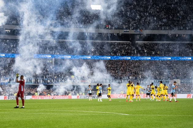 BUENOS AIRES, ARGENTINA - OCTOBER 06: General view inside the stadium during the International Friendly, Länderspiel, Nationalmannschaft football match between Argentina and Benin at Estadio Monumental Antonio V. Liberti on October 06, 2026 in Buenos Aires, Argentina. (Photo by Richard Callis Sports Press Photo) Copyright: xRichardxCallis SportsxPressxPhotox Sportspressphoto_SPR247812
