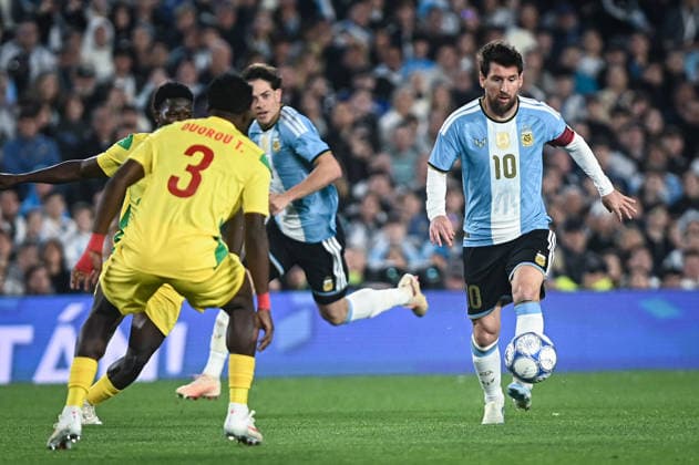 Argentina x Benin BUENOS AIRES, AR - 06.10.2026: ARGENTINA X BENIN - Lionel Messi during the International Friendly, Länderspiel, Nationalmannschaft match between Argentina and Benin on Tuesday, October 6, 2026, at the Estadio Monumental in Buenos Aires, Argentina. The match marks Messi& 39;s farewell to the Argentine national team, Nationalteam (Photo: Gabriel Sotelo Fotoarena) x3026118x  GabrielxSotelo