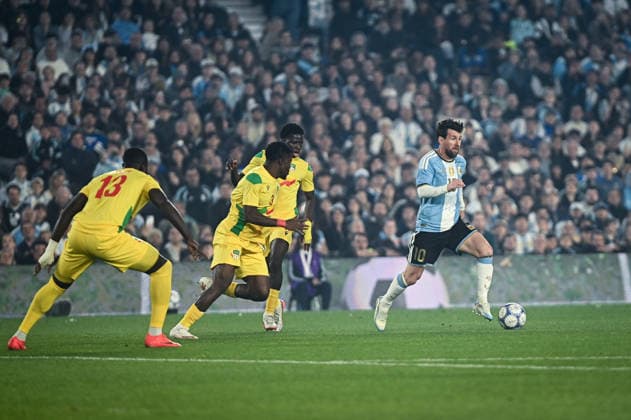 Argentina x Benin BUENOS AIRES, AR - 06.10.2026: ARGENTINA X BENIN - Lionel Messi during the International Friendly, Länderspiel, Nationalmannschaft match between Argentina and Benin on Tuesday, October 6, 2026, at the Estadio Monumental in Buenos Aires, Argentina. The match marks Messi& 39;s farewell to the Argentine national team, Nationalteam (Photo: Gabriel Sotelo Fotoarena) x3026120x  GabrielxSotelo