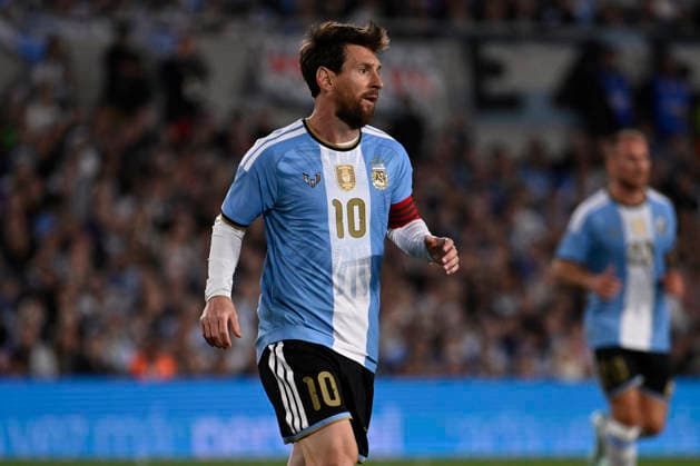 BUENOS AIRES, ARGENTINA - OCTOBER 06: Lionel Messi of Argentina national team, Nationalteam during the International Friendly, Länderspiel, Nationalmannschaft match between Argentina and Benin at Estadio Mas Monumental on October 06, 2026 in Buenos Aires, Argentina. Photo by SFSI Argentina National team v Benin Copyright: xSFSIx