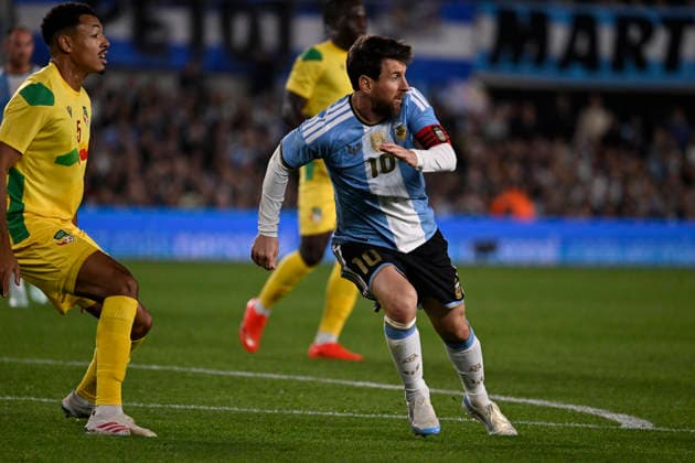 BUENOS AIRES, ARGENTINA - OCTOBER 06: Lionel Messi of Argentina national team, Nationalteam during the International Friendly, Länderspiel, Nationalmannschaft match between Argentina and Benin at Estadio Mas Monumental on October 06, 2026 in Buenos Aires, Argentina. Photo by SFSI Argentina National team v Benin Copyright: xSFSIx