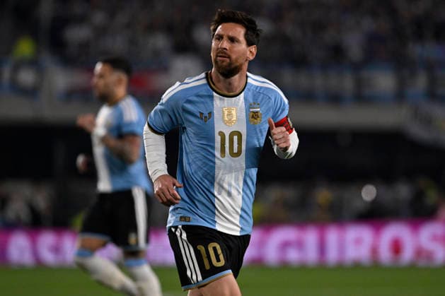 BUENOS AIRES, ARGENTINA - OCTOBER 06: Lionel Messi of Argentina national team, Nationalteam during the International Friendly, Länderspiel, Nationalmannschaft match between Argentina and Benin at Estadio Mas Monumental on October 06, 2026 in Buenos Aires, Argentina. Photo by SFSI Argentina National team v Benin Copyright: xSFSIx