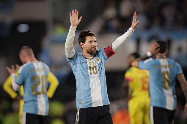 MESSI Argentina vs Benin.Segunda entrega Foto: FOTOBAIRES Ultimo partido de Lionel Messi en la Seleccion Argentina Copyright: xNICOLASxABOAFxNICOLASxABOAFx