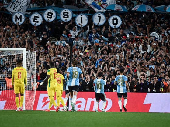 Argentina x Benin BUENOS AIRES, AR - 06.10.2026: ARGENTINA X BENIN - during the International Friendly, Länderspiel, Nationalmannschaft match between Argentina and Benin on Tuesday, October 6, 2026, at the Estadio Monumental in Buenos Aires, Argentina. The match marks Messi& 39;s farewell to the Argentine national team, Nationalteam (Photo: Gabriel Sotelo Fotoarena) x3026140x  GabrielxSotelo