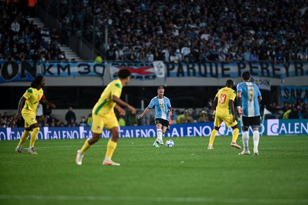 Argentina x Benin BUENOS AIRES, AR - 06.10.2026: ARGENTINA X BENIN - during the International Friendly, Länderspiel, Nationalmannschaft match between Argentina and Benin on Tuesday, October 6, 2026, at the Estadio Monumental in Buenos Aires, Argentina. The match marks Messi& 39;s farewell to the Argentine national team, Nationalteam (Photo: Gabriel Sotelo Fotoarena) x3026157x  GabrielxSotelo