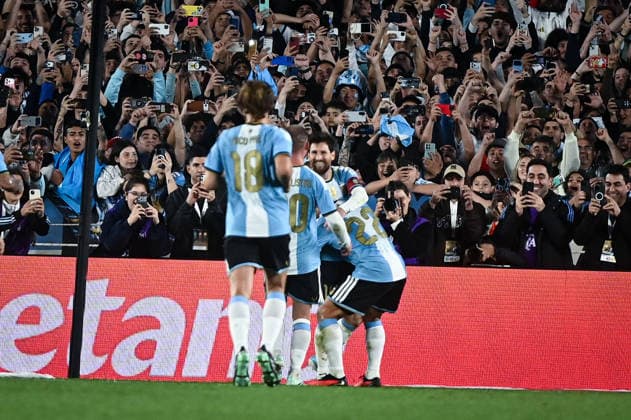 Argentina x Benin BUENOS AIRES, AR - 06.10.2026: ARGENTINA X BENIN - during the International Friendly, Länderspiel, Nationalmannschaft match between Argentina and Benin on Tuesday, October 6, 2026, at the Estadio Monumental in Buenos Aires, Argentina. The match marks Messi& 39;s farewell to the Argentine national team, Nationalteam (Photo: Gabriel Sotelo Fotoarena) x3026167x  GabrielxSotelo