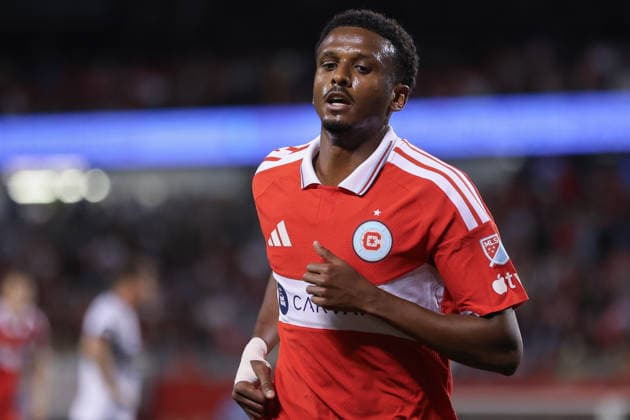 CHICAGO, USA - October 6: Maren Haile-Selassie (7 Chicago Fire FC) is seen during the Major League Soccer game between Chicago Fire FC and Vancouver Whitecaps FC at Soldier Field on Tuesday October 6 in Chicago, USA Copyright: xShainaxBenhiyoun SPPx Sportspressphoto_SPR247840