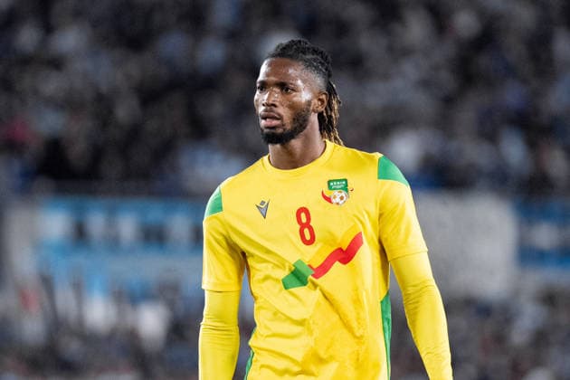 BUENOS AIRES, ARGENTINA - OCTOBER 06: Hassane Imourane of Benin looks on during the International Friendly, Länderspiel, Nationalmannschaft football match between Argentina and Benin at Estadio Monumental Antonio V. Liberti on October 06, 2026 in Buenos Aires, Argentina. (Photo by Richard Callis Sports Press Photo) Copyright: xRichardxCallis SportsxPressxPhotox Sportspressphoto_SPR247916