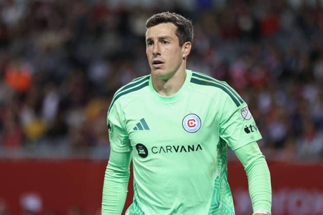 CHICAGO, USA - October 6: Josh Cohen (44 Chicago Fire FC) is seen during the Major League Soccer game between Chicago Fire FC and Vancouver Whitecaps FC at Soldier Field on Tuesday October 6 in Chicago, USA Copyright: xShainaxBenhiyoun SPPx Sportspressphoto_SPR247951