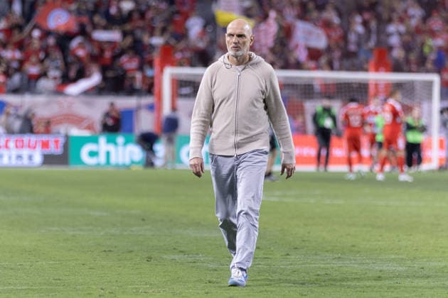 CHICAGO, USA - October 6: Jesper Sorensen, Head Coach of Vancouver Whitecaps FC is seen after the Major League Soccer game between Chicago Fire FC and Vancouver Whitecaps FC at Soldier Field on Tuesday October 6 in Chicago, USA Copyright: xShainaxBenhiyoun SPPx Sportspressphoto_SPR247968