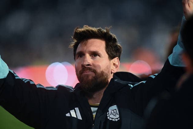 Argentina x Benin BUENOS AIRES, AR - 06.10.2026: ARGENTINA X BENIN - Lionel Messi of Argentina during the International Friendly, Länderspiel, Nationalmannschaft match between Argentina and Benin on Tuesday, October 6, 2026, at the Estadio Monumental in Buenos Aires, Argentina. The match marks Messi& 39;s farewell to the Argentine national team, Nationalteam (Photo: Gabriel Sotelo Fotoarena) x3026175x  GabrielxSotelo