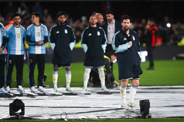 Argentina x Benin BUENOS AIRES, AR - 06.10.2026: ARGENTINA X BENIN - Lionel Messi of Argentina during the International Friendly, Länderspiel, Nationalmannschaft match between Argentina and Benin on Tuesday, October 6, 2026, at the Estadio Monumental in Buenos Aires, Argentina. The match marks Messi& 39;s farewell to the Argentine national team, Nationalteam (Photo: Gabriel Sotelo Fotoarena) x3026188x  GabrielxSotelo