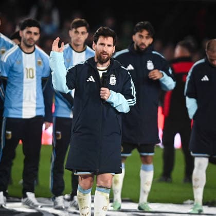 Argentina x Benin BUENOS AIRES, AR - 06.10.2026: ARGENTINA X BENIN - Lionel Messi of Argentina during the International Friendly, Länderspiel, Nationalmannschaft match between Argentina and Benin on Tuesday, October 6, 2026, at the Estadio Monumental in Buenos Aires, Argentina. The match marks Messi& 39;s farewell to the Argentine national team, Nationalteam (Photo: Gabriel Sotelo Fotoarena) x3026190x  GabrielxSotelo