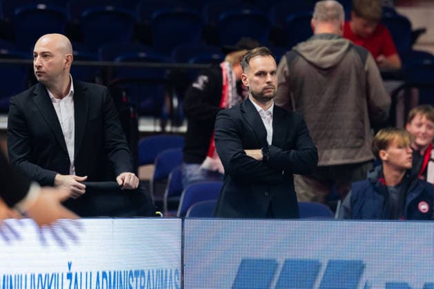 FIBA Cempionu lygos rungtynes Vilniaus Rytas – Baku Sabah . Vilnius, 2026-10-06. Vilnius Lietuva Copyright: xPatricijaxAdamoviÄx