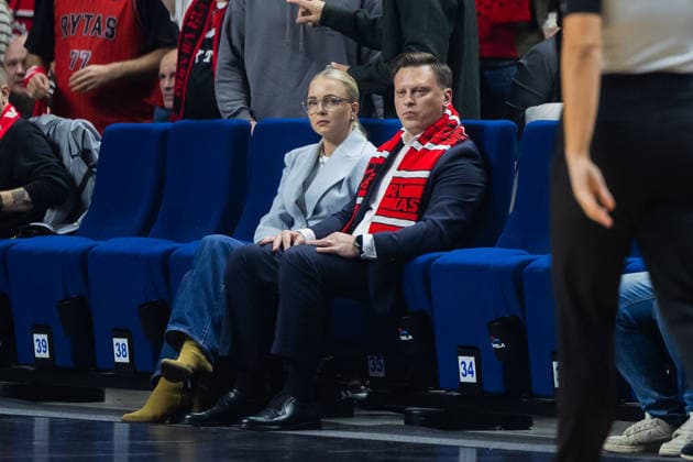 FIBA Cempionu lygos rungtynes Vilniaus Rytas – Baku Sabah . Vilnius, 2026-10-06. Vilnius Lietuva Copyright: xPatricijaxAdamoviÄx