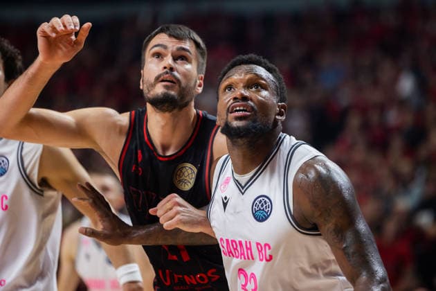 FIBA Cempionu lygos rungtynes Vilniaus Rytas – Baku Sabah . Vilnius, 2026-10-06. Vilnius Lietuva Copyright: xPatricijaxAdamoviÄx