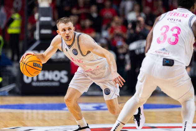 FIBA Cempionu lygos rungtynes Vilniaus Rytas – Baku Sabah . Vilnius, 2026-10-06. Vilnius Lietuva Copyright: xPatricijaxAdamoviÄx
