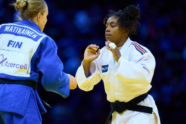 Cysique, Sarah Leonie (FRA), OCTOBER 6, 2026 -Judo : World Judo Championships BAKU2026 Women s -57kg2nd Round match at National Gymnastics Arena in Baku, Azerbaijan. Noxthirdxpartyxsales  aflo_353985946 KenxAsakurax