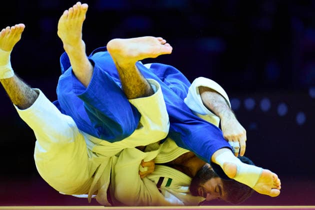 Makhmadbekov Makhmadbek (UAE), OCTOBER 6, 2026 -Judo : World Judo Championships BAKU2026 Mens -73kg3rd Round match at National Gymnastics Arena in Baku, Azerbaijan. Noxthirdxpartyxsales  aflo_353985959 KenxAsakurax